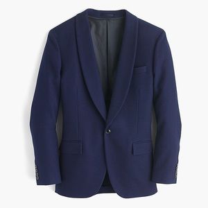 J. Crew Cotton Shawl Collar Dinner Jacket